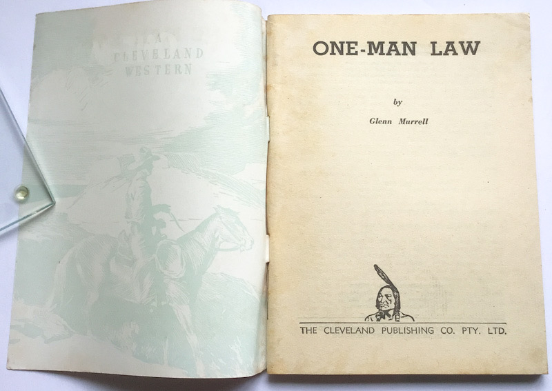 Cleveland Western ONE-MAN LAW by Glenn Murrell No 670